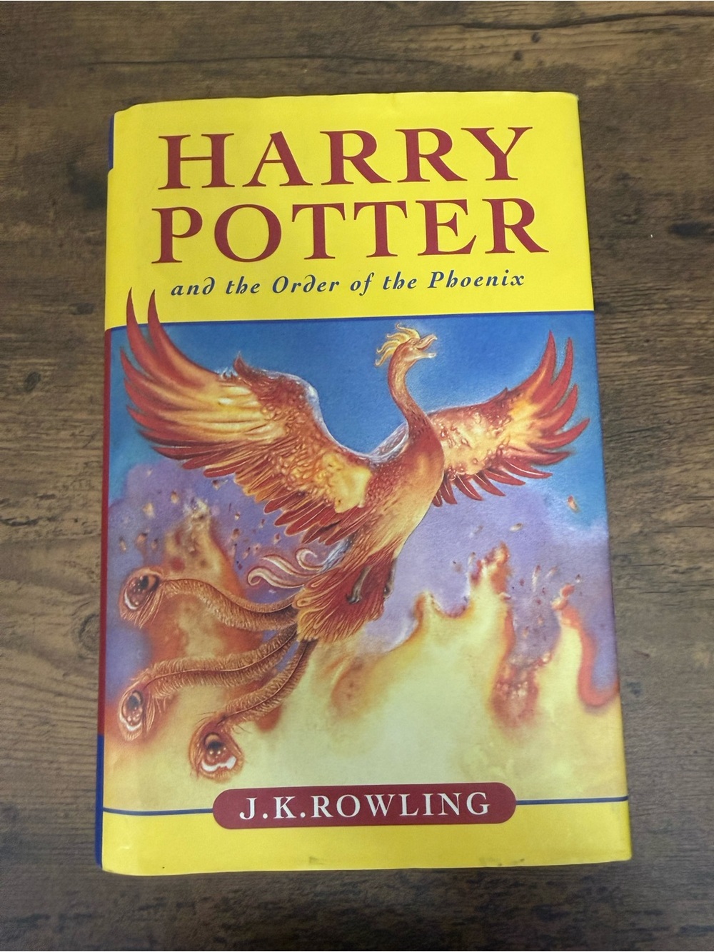 1st Canadian Edition - Harry Potter and the Order of the Phoenix Novel